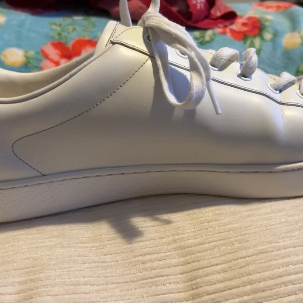 Gucci Embossed White Sole Sneakers - Picture 10 of 15